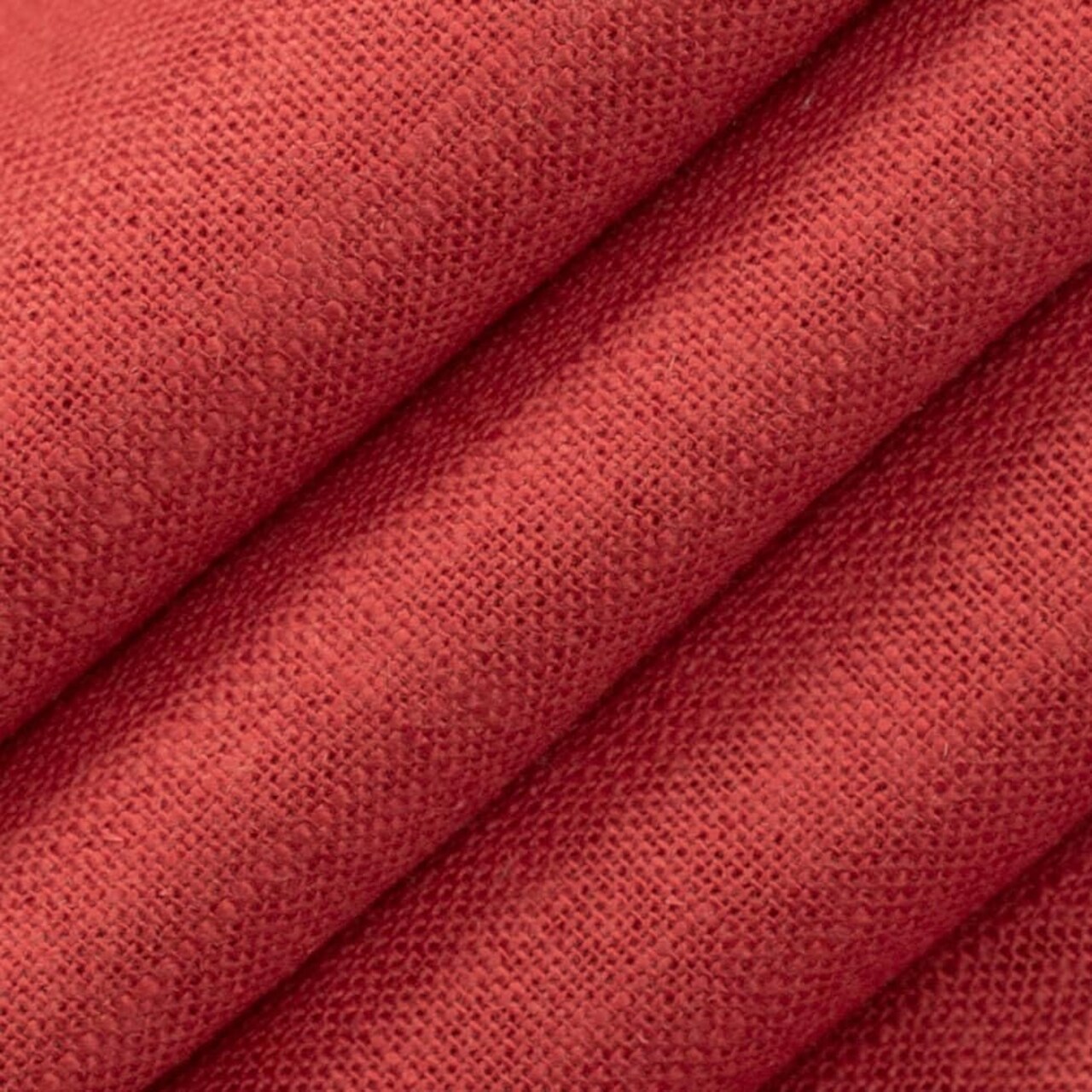 Orange Linen Look Upholstery Fabric by The Yard - SKU: April Harvest